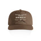 Gorra - Debút - Color Nogal 