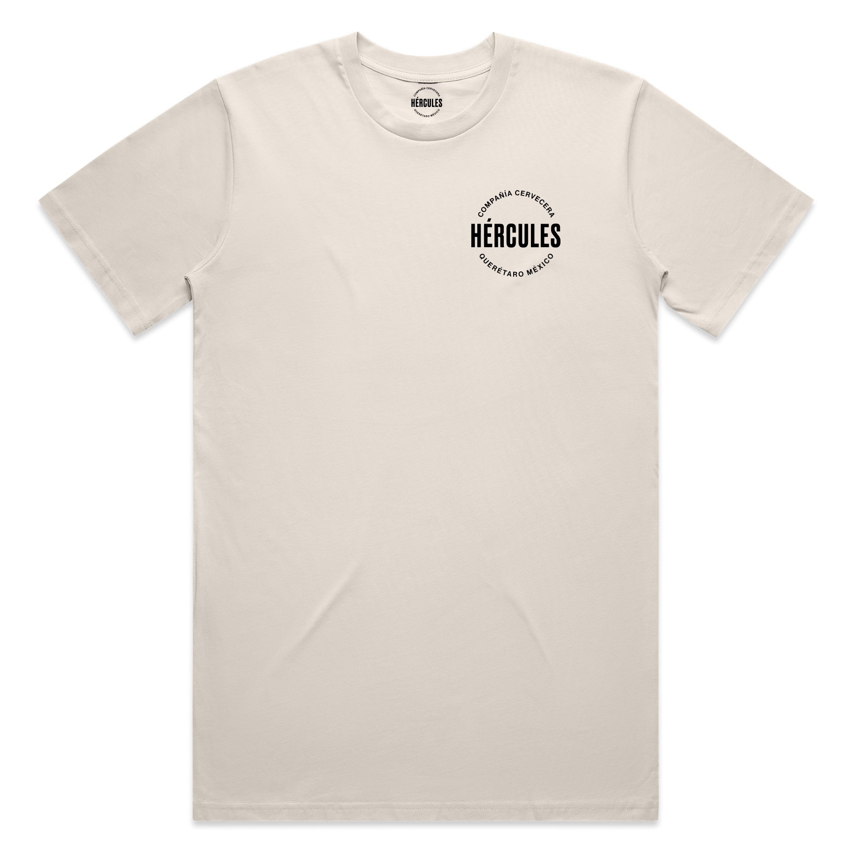 Playera - Logo Hércules - Hueso
