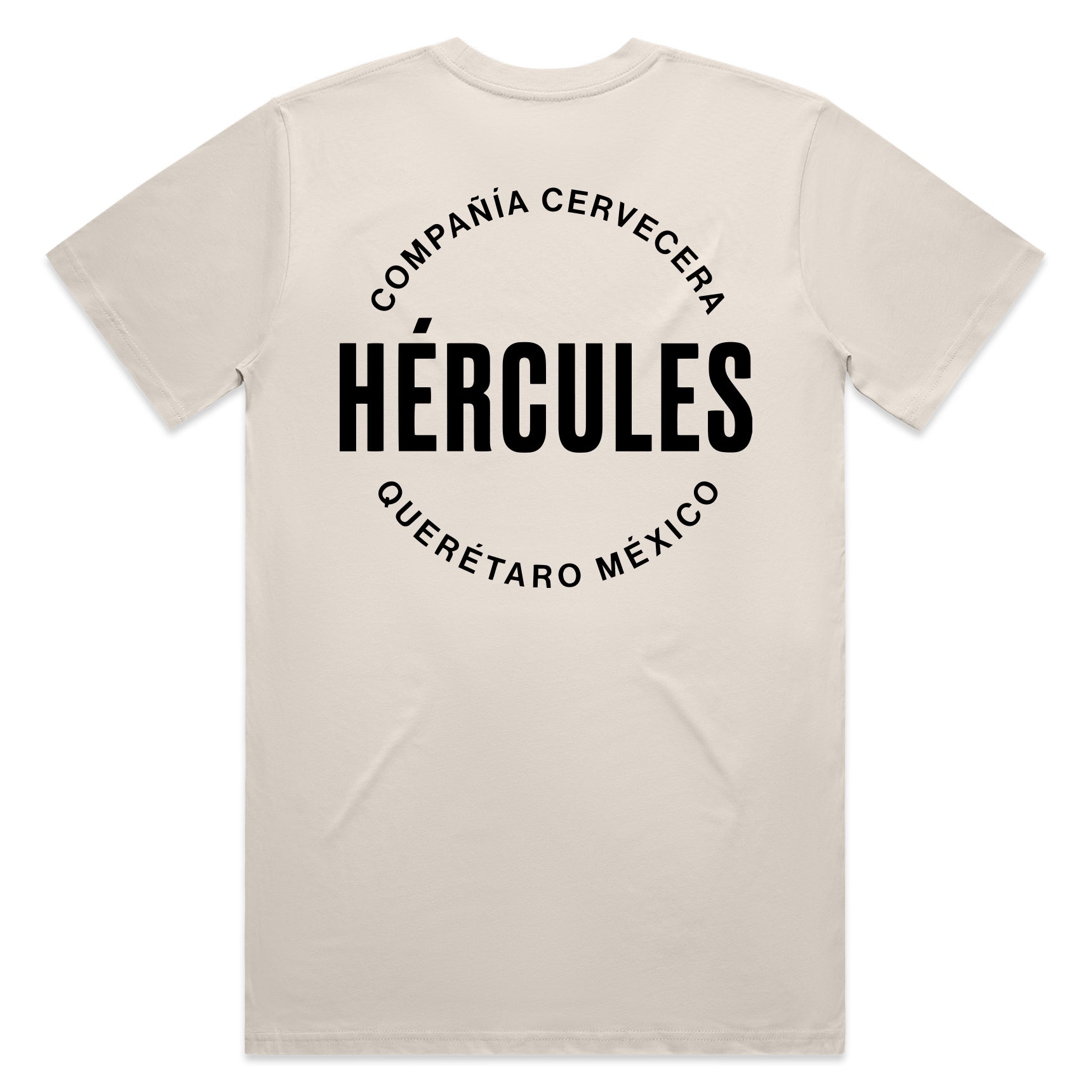 Playera - Logo Hércules - Hueso