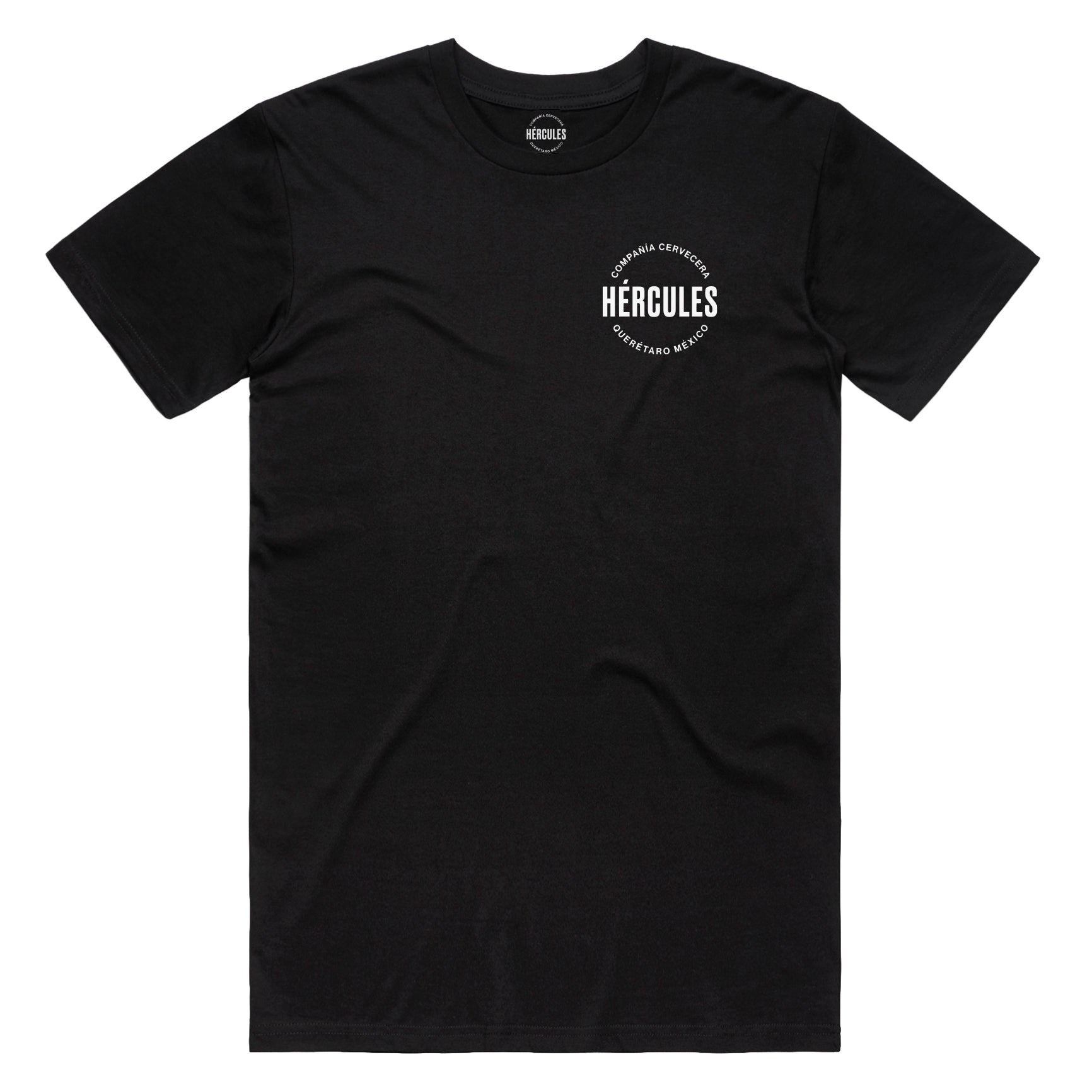 Playera - Logo Hércules - Negra