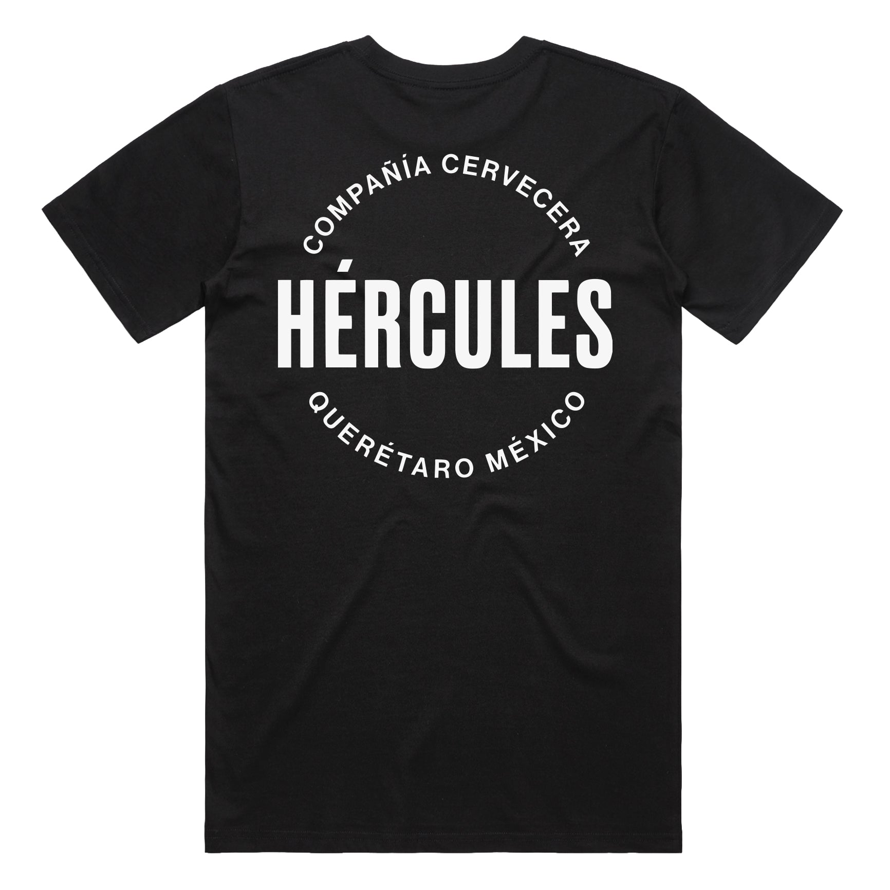 Playera - Logo Hércules - Negra