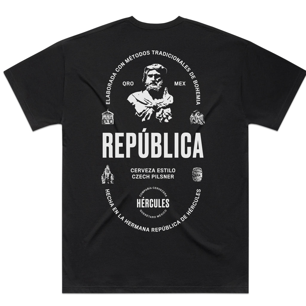 Playera - República - Negra