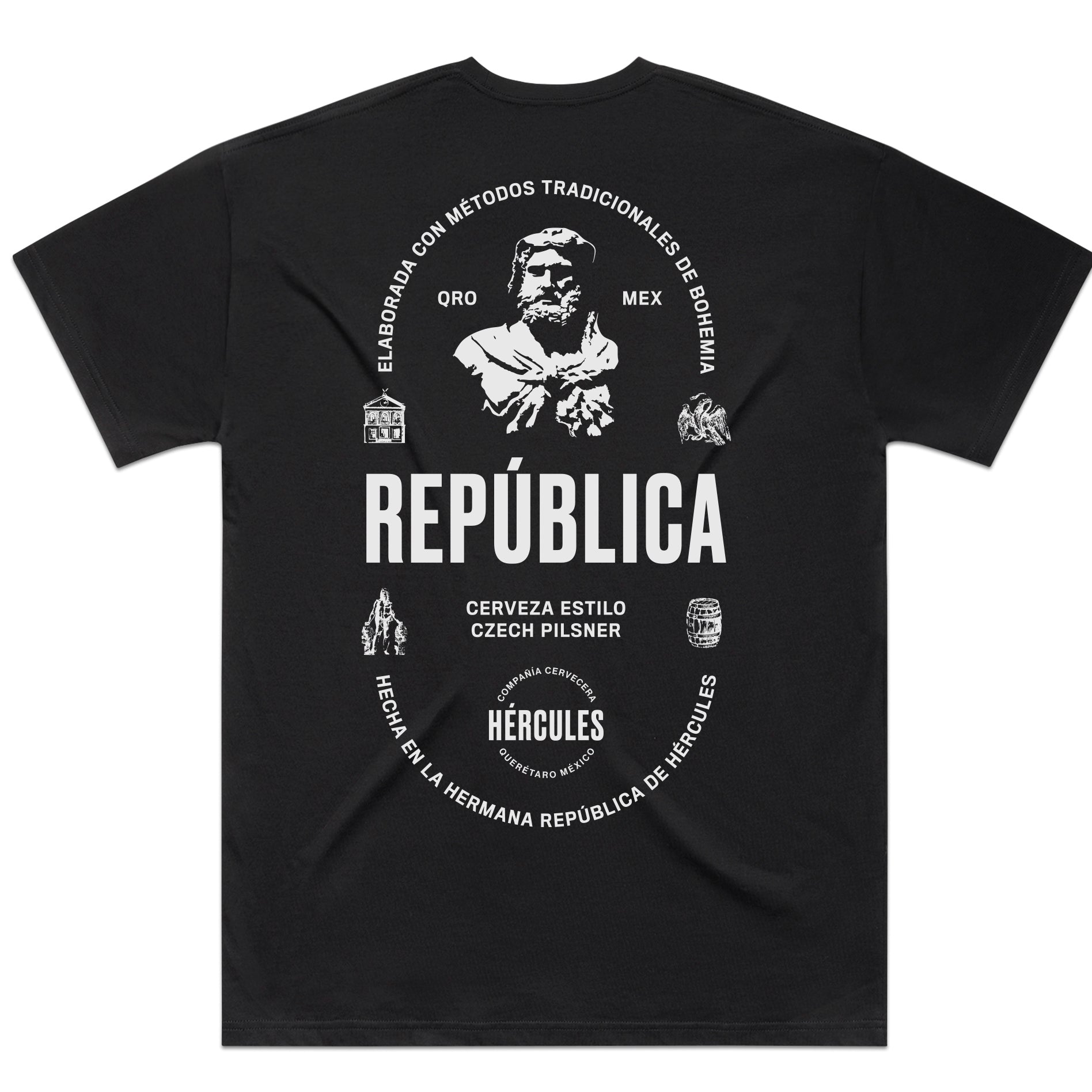Playera - República - Negra